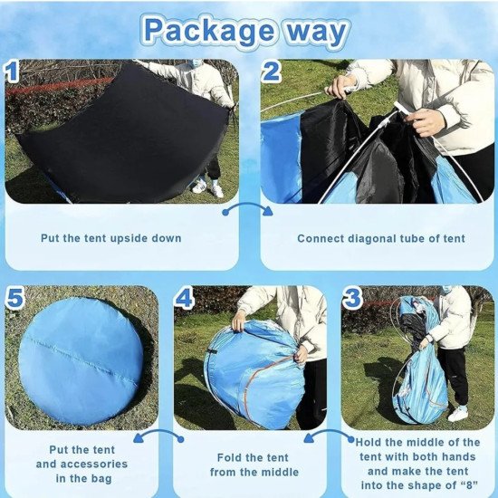 Къмпинг Pop up Палатка 2х2