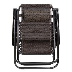 Къмпинг стол Muhler C2014, сгъваем, 175x66xH110cm