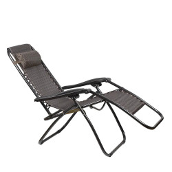 Къмпинг стол Muhler C2014, сгъваем, 175x66xH110cm