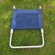 Къмпинг стол, сгъваем - в синьо