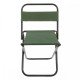 Къмпинг стол, сгъваем, зелен
