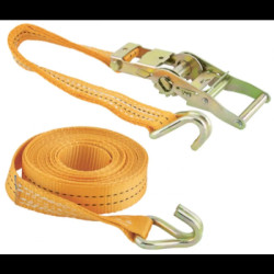 Колан с обтегач оранжев 35мм до 2000кг 2 части 6м