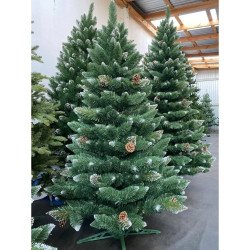 Коледна елха Alpina Заснежен Бор с Шишарки