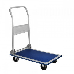 Количка платформена 300 кг сгъваема Ø125 мм
