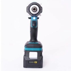 Комбиниран безчетков акумулаторен ударен гайковерт с 2 батерии 36V 8Ah