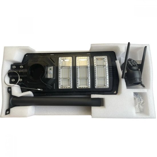 Комплект 2в1 соларна лампа с Wi-Fi Камера