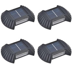 Комплект 4 броя двупосочни соларни лампи за стена