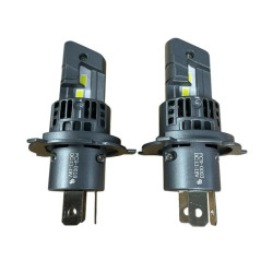 КОМПЛЕКТ LED ДИОДНИ КРУШКИ ЗА КОЛА - ЗА ДИРЕКТЕН МОНТАЖ E4X H4/H18