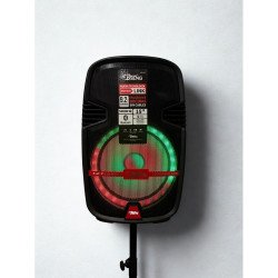 Комплект безжична тонколона MSA-5618, 15 със стойка, безжичен микрофон и дистанционно, 5000W