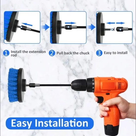 Комплект четки за почистване, 6 Части