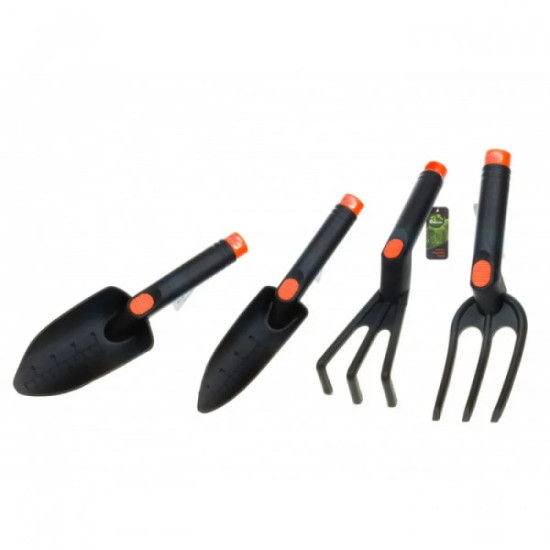 Комплект-градински ръчни инструменти от пластмаса 4бр