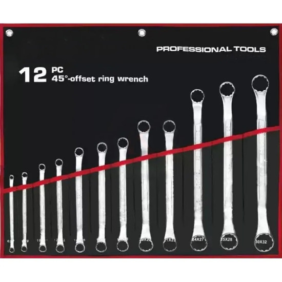 Комплект ключове лули 12бр, 6-32мм