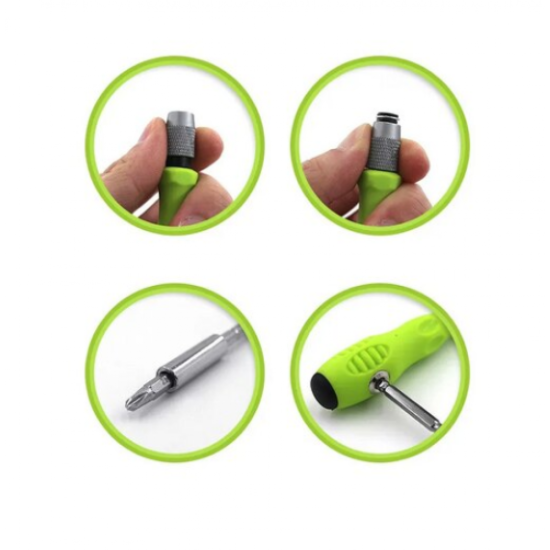 Комплект малка отверка с битове, 33 части