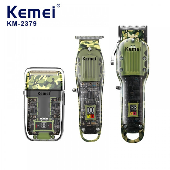 Комплект машинки за подстригване и бръснене Kemei KM 2379