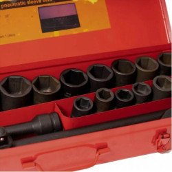 Комплект ударни вложки 3/4 с тресчотка - гедоре 21ч