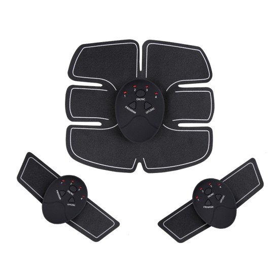 Комплект за електростимулация EMS с 3 части корем, ръце, крака за мускулна стимулация и растеж