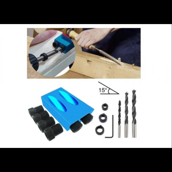 Комплект за пробиване на странични отвори 14 части