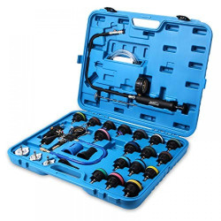 Комплект за проверка на налягането на радиатора и охладителната система 28 части Hawek