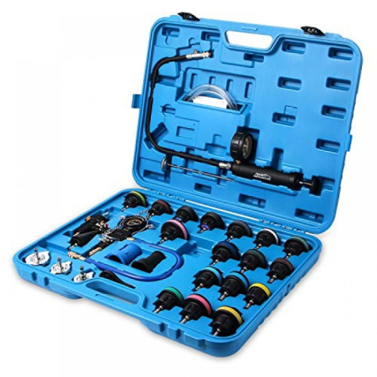 Комплект за проверка на налягането на радиатора и охладителната система 28 части Hawek