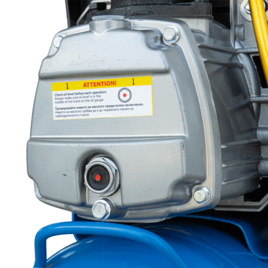 Компресор бутален 24L, 2HP/1.5 kW/RRHQ AC24D/директно куплиране RAPTER