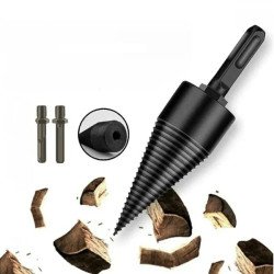 Конус за цепене на дърва за бормашина или винтоверт