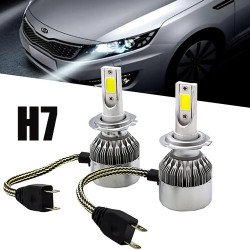 LED ДИОДНИ КРУШКИ C6 H4 Golden - 80W/ 8000LM Led Headlight