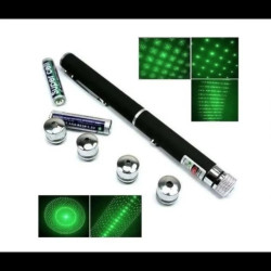 Лазерна показалка с 12 сменяеми глави-тип писалка