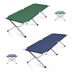 Легло за къмпинг - в синьо или зелено