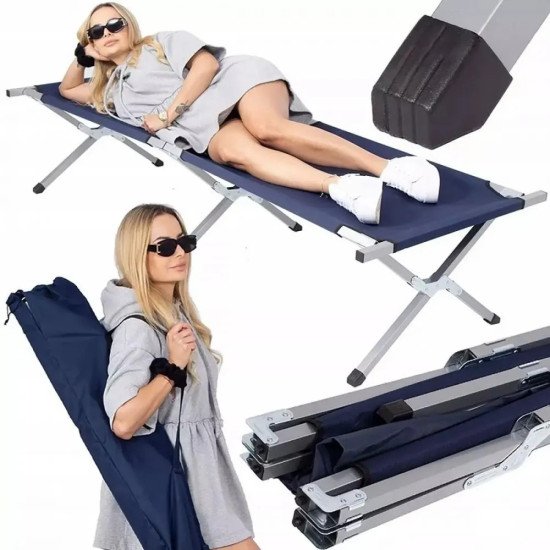 Легло за къмпинг - в синьо или зелено