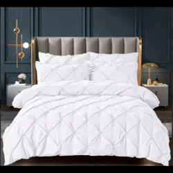 Луксозен спален комплект от 6 части – Бял
