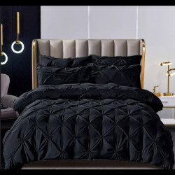 Луксозен спален комплект от 6 части – Черен