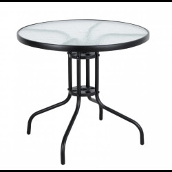 Маса с метална рамка и PVC стъкло ø90х70см SC-070(90) My Garden
