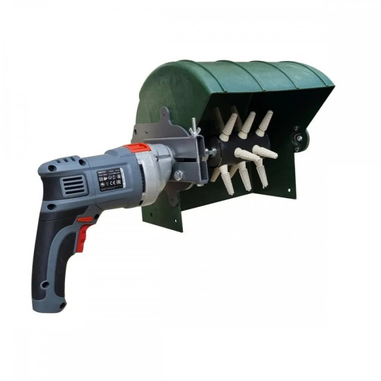 Машина за скубане на пера за монтаж на стена