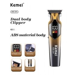 Машинка за подстригване Kemei KM 291, 4 приставки