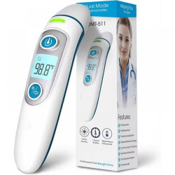 Медицински инфрачервен безконтактен термометър за чело или ухо