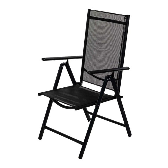 Метален сгъваем стол 7 позиционен