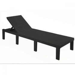 Модулен PVC шезлонг 65x195x78см антрацит HAI12CAN