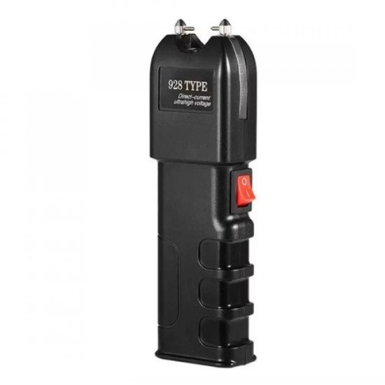 Мощен електрошок за самозащита с вграден фенер