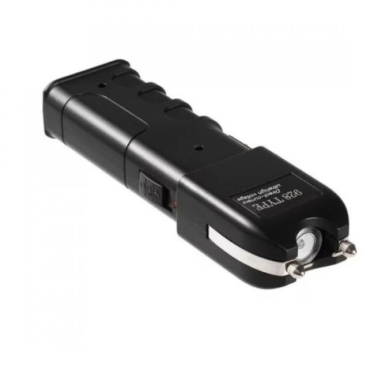 Мощен електрошок за самозащита с вграден фенер