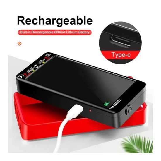 Мултицет със сензорен дисплей и автоматична настройка