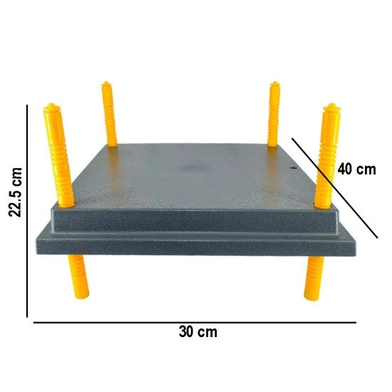 Нагревателна затопляща плоча за пилета MS-30x40