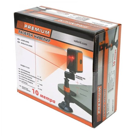 НИВЕЛИР ЛАЗЕРЕН 10 М PREMIUM
