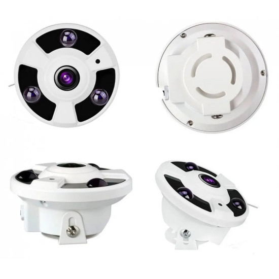 Панорамна камера за видеонаблюдение 360º