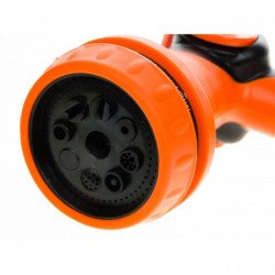 Пистолет-воден 8 струи контрол с палец Soft grip