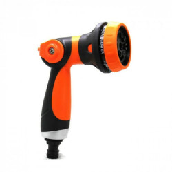 Пистолет-воден 8 струи контрол с палец Soft grip