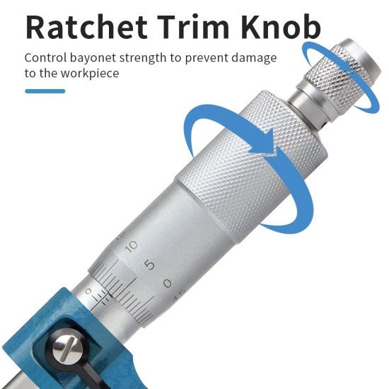 Професионален Микрометър, 0-25мм