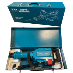 Професионален електрически къртач 2400W в метален куфар KraftRoyal