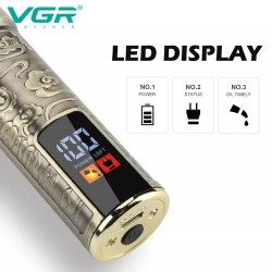 Професионален тример за подстригване VGR V-073 с дисплей