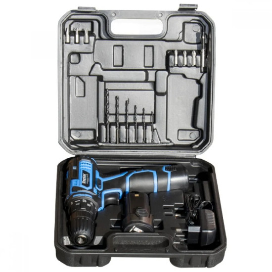 RAPTER АКУМУЛАТОРНА БОРМАШИНА 1500MAH, В КУФАР RRHQ LCD-401