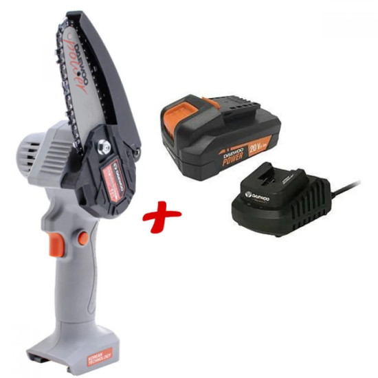 РЕЗАЧКА ВЕРИЖНА ЗА КЛОНИ DAEWOO С БАТЕРИЯ И ЗАРЯДНО